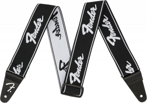 Fender WeighLess 2 Running Logo Strap1 