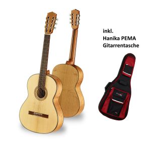 Hanika 50 KF N Konzertgitarre inkl  Pema Tasche 