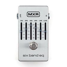 MXR M 109S 6 Band Equalizer silver 