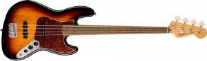 Squier Classic Vibe 60s Jazz Bass Fretless 3CSB1 